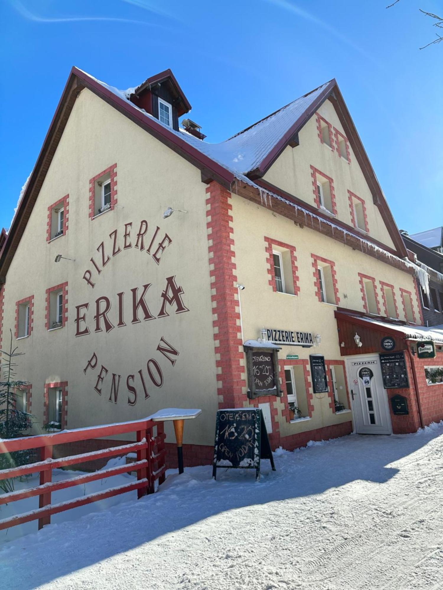 Hotel Penzion Erika à Boží Dar Extérieur photo